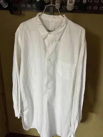 40s 50s EURO GRANPA SHIRT 그랑파 셔츠 화이트