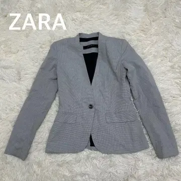 ZARA 자라 베이직 테일러드 재킷 그레이