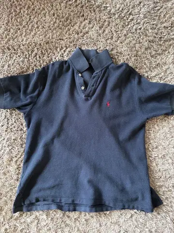 RALPH LAUREN 네이비 피케 셔츠 L