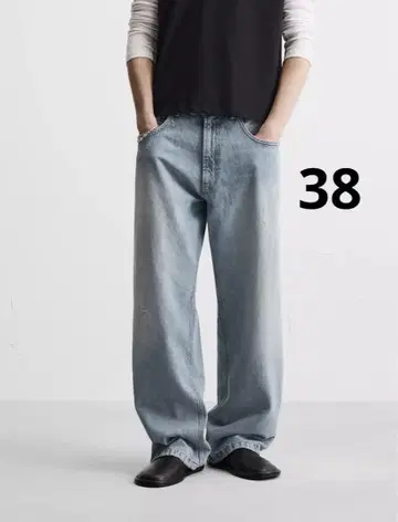 ZARA 자라 BAGGY FIT 데님 팬츠