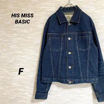 HIS MISS BASIC 스트레치 데님 자켓 [ F ] G점퍼 0559