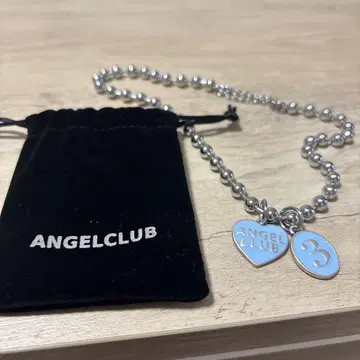 ANGELCLUB 목걸이 실버 블루