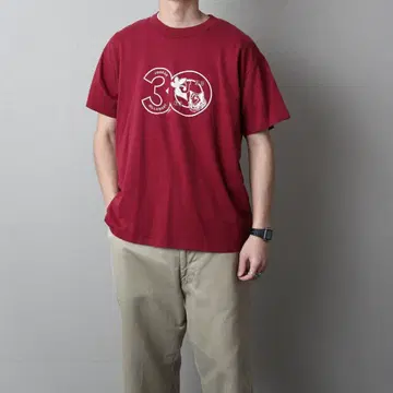 1990's MadeinUSA Printed T-Shirt 111025