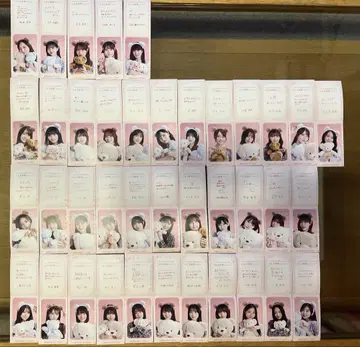 NOGI 넘기기 노기자카 모바일 회장 한정 꽝 티켓 8월분 풀 컴플리트