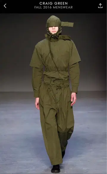 16aw craig green 후드 셔츠 크레이그 그린