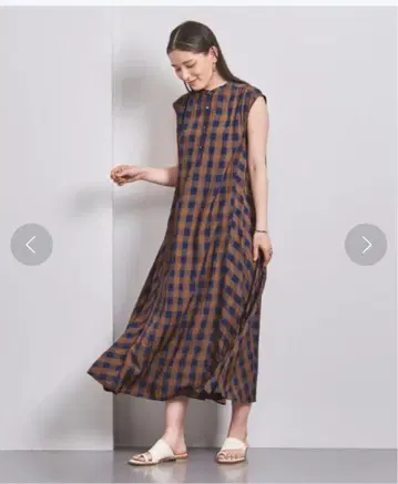 UNITED ARROWS 깅엄 체크 원피스