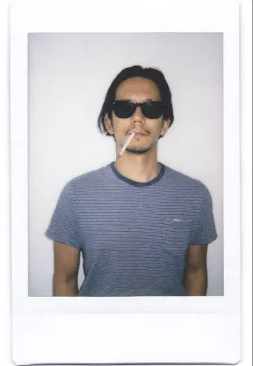 Cal Cru Border S/S 티셔츠 M 사이즈 USA 제