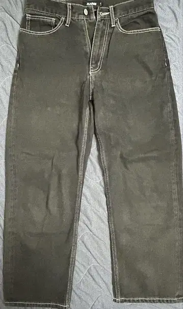 XLARGE 다크 그레이 데님 30inch