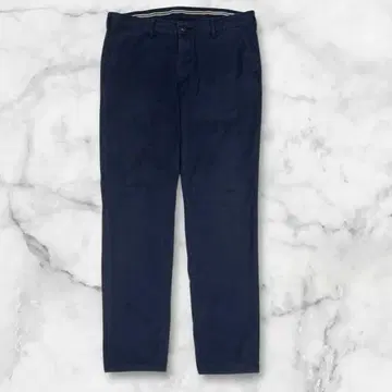 더샵TK 네이비 슬림핏 팬츠 길이 약 100cm XL