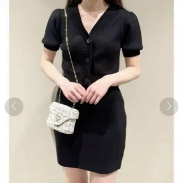 snidel 2023 SS 셋업 블랙