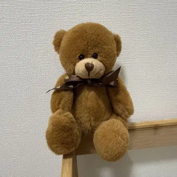 약 15cm 브라운 곰 봉제 인형 테디베어