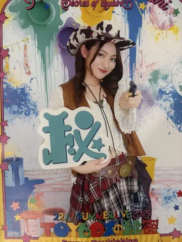 22/7 나나니지 츠키시로 사와 포스터 Toybox의 비밀