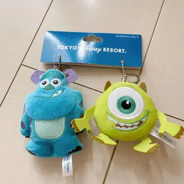[Disney] 인형 배지 2개 세트 디즈니 몬스터 주식회사