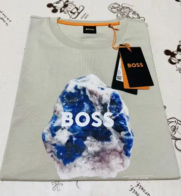 HUGO BOSS 미사용 새상품 남성용 티셔츠 M 택 포함