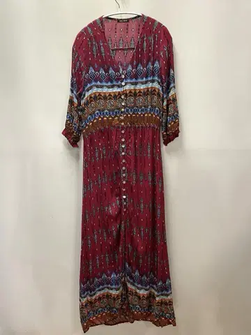 GALLERIE 롱 셔츠 원피스 F 사이즈