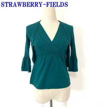 STRAWBERRY-FIELDS 앙상블 그린 레이온 S C2244
