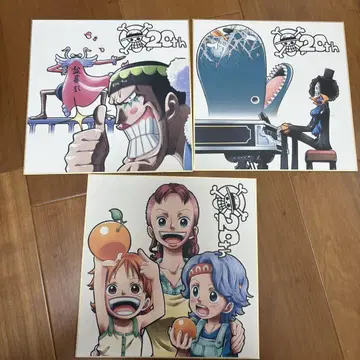 원피스 색지