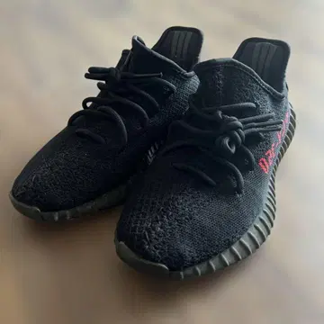 Yeezy Boost 350 블랙/레드