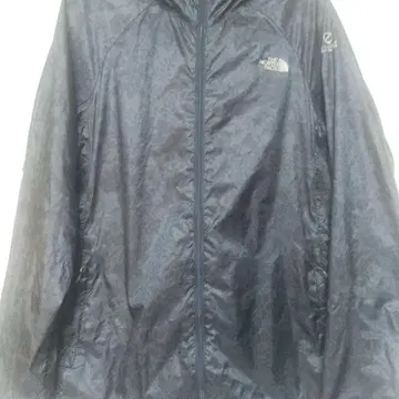 THE NORTH FACE 나일론 자켓 블랙 꽃무늬
