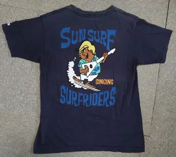 SUNSURF 티셔츠 선서프 한정판 빈티지
