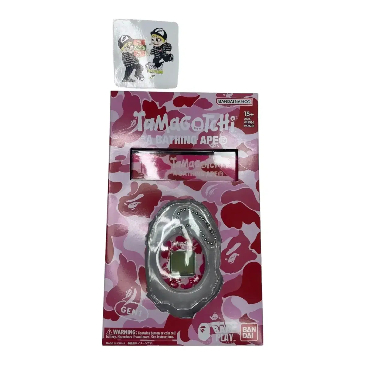 その他 BAPE x TAMAGOTCHI ABC Camo Original Pink 36687 BAPE X TAMAGOTCHI ABC CAMO pink ORIGINAL TAMAGOTCHI | eBay