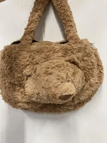 Jellycat 곰 얼굴 토트백