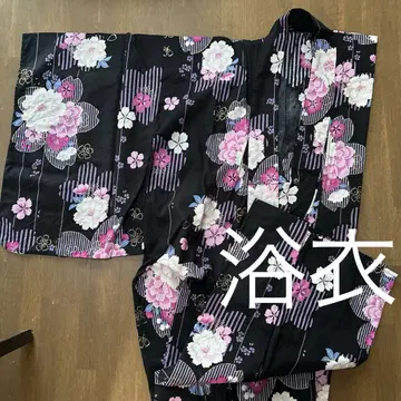 유카타 꽃무늬