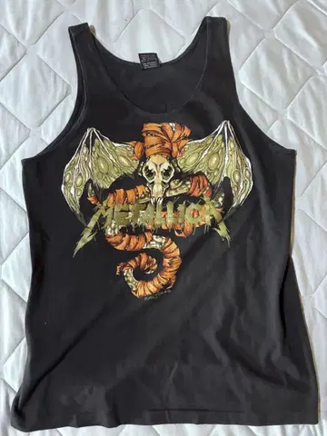 초레어! 90년대 METALLICA 파스헤드 빈티지 ACME 탱크탑