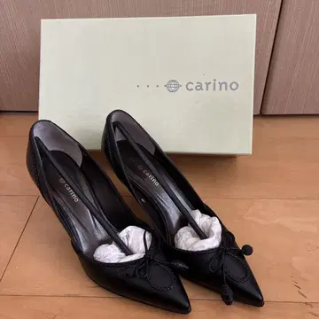 carino 블랙 하이힐 스틸레토