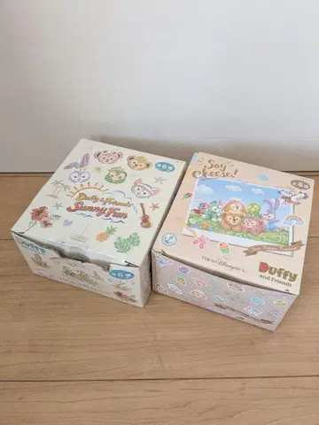 더피프렌즈 세이 치즈 피규어 전5종 써니팬 컴플리트