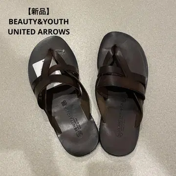 [인기 완판템] BEAUTY&YOUTH 브라운 샌들