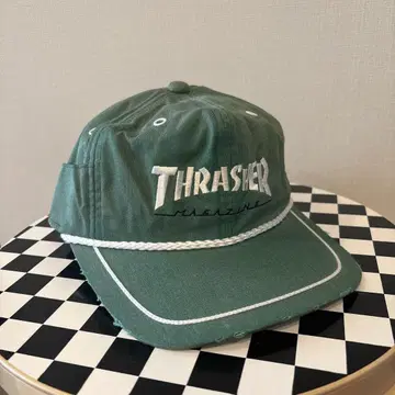 THRASHER 그린 캡 비품