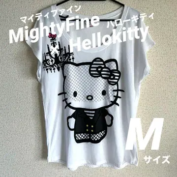 MightyFine 마이티파인 반팔 티셔츠 M 사이즈 헬로키티