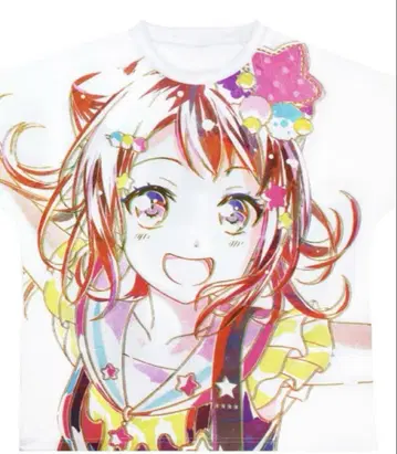 BanG Dream! 토야마 카스미 풀 그래픽 티셔츠 XL 사이즈