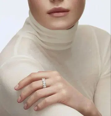 SWAROVSKI Matrix Vittore ring 실버 컬러 52