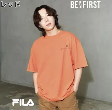 BFIRST x FILA 콜라보 반팔 티셔츠
