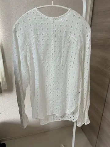 ooju 자수 셔츠 블라우스