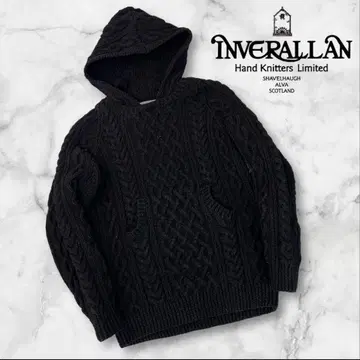 컨디션 최상 INVERALLAN 1A 후디 인디고블랙 36 상당 레어