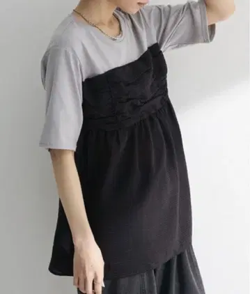 미사용 새상품 그린 파크 반팔 상의 빌체 풀오버 도킹 티셔츠