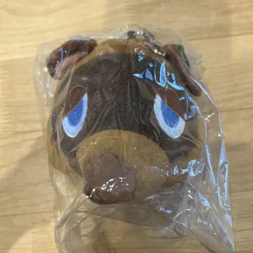 동물의 숲 봉제 인형 패스 케이스 너굴 삼영무역