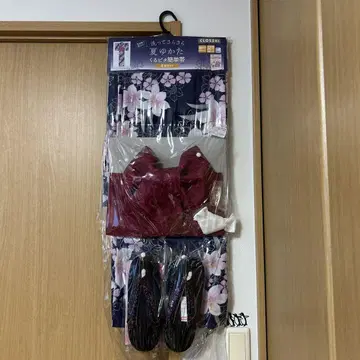 유카타 오비 게다 세트