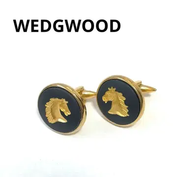 WEDGWOOD 웨지우드 커프스 커프 링크스 말 호스 영국제