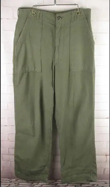 빈티지 71년 제작 미군 실물 베이커 팬츠 vintage