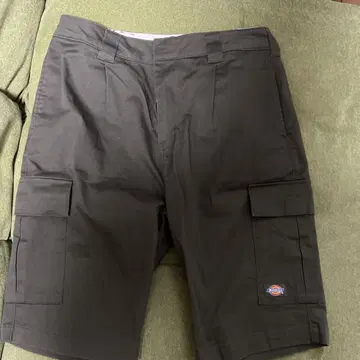 Dickies 카고 팬츠 올리브색