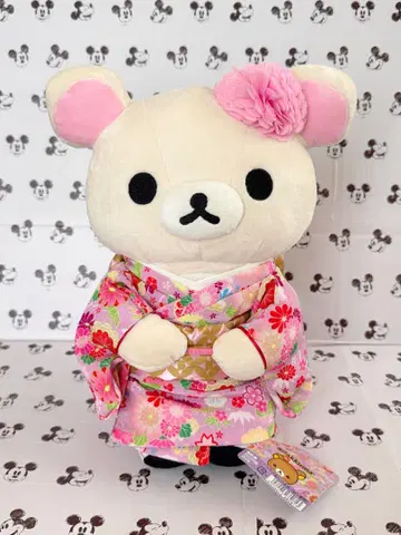 리락쿠마 스토어 코리락쿠마 늘어지는 봉제 인형 M 사이즈 기모노