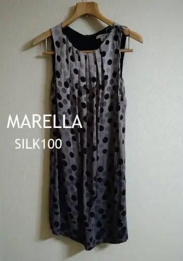 마렐라 [ MARELLA ] 실크 도트 원피스
