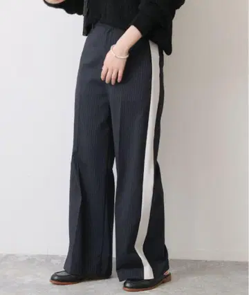 JOURNAL STANDARD TW 스트라이프 라인 슬랙스 36