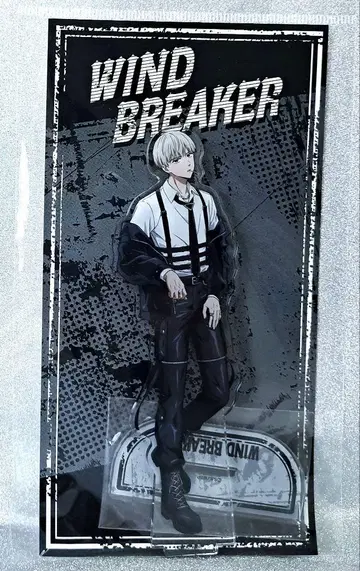 WIND BREAKER 락 가죽 아크릴 스탠드 카지 렌