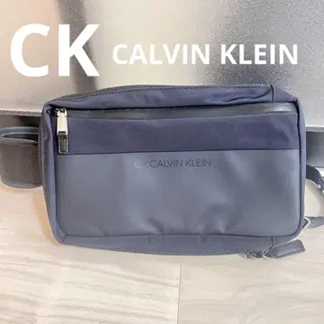 CK CALVIN KLEIN 팀 원숄더백 네이비