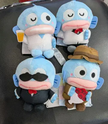 유루카와 산리오 캐릭터즈 마스코트 한교동 댄디즘 4점